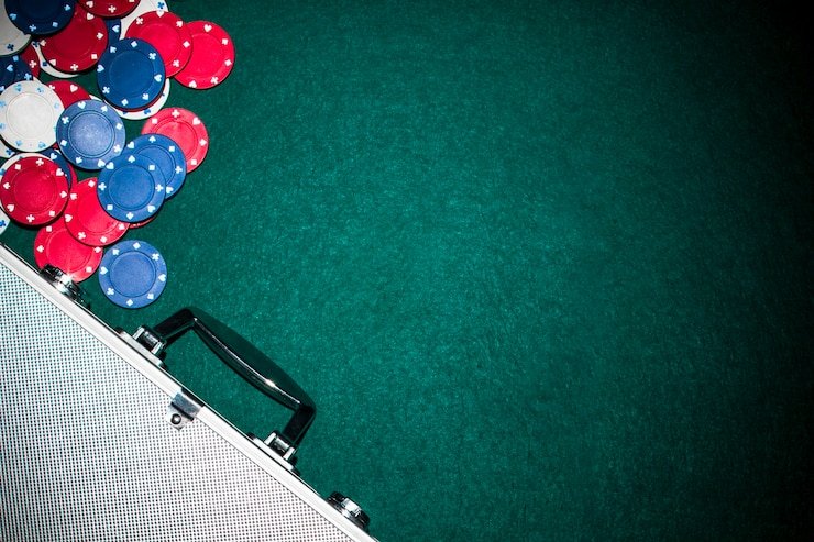 Live baccarat table with dealer at bosjoko31303 casino studio
